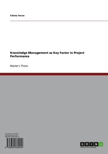 Knowledge Management as Key Factor in Project Performance