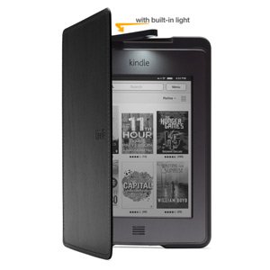Amazon Kindle Touch Lighted Leather Cover, Black