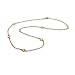 Sparkling CZs by the Yard Gold Vermeil Necklace image 2