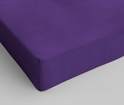 Dreamhouse Bedding Cotton Mattress Cover Purple 120x200