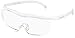 Hazuki Loupe Magnifier Large Clear Lens 1.85 X Blue Light 35% Cut (White)
