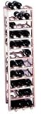 Wine Cellar Innovations Wine Cellar Rack 5 Column Individual Unstained Mahogany