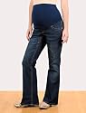 Motherhood Maternity: American Star Secret Fit Belly(tm) 5 Pocket Fit And Flare Maternity Jeans