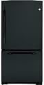 GBSC0HBXBB GE Energy Star 20.3 Cu. Ft. Bottom Freezer Refrigerator - Black