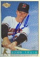 John Toale, High Desert Mavericks - Marlins Affiliate, 1994 Fleer Excel Autographed Card