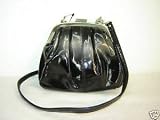 Kenneth Cole Mini Exotica Ombre Handbag Purse ~ Black/Gray In Color