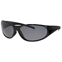 Men's Merona® Polarized Plastic Wrap Sunglasses - Black