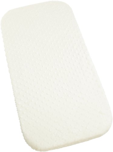 Carters Super Soft Dot Changing Pad Cover, Ecru
