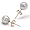 White 6-7mm AA Japanese Akoya Pearl Earring Set-Sterling-Silver-Posts