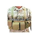 Low Profile Chest Rig, Coyote Tan