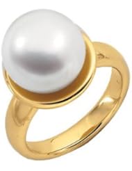 18K Yellow Gold - South Sea Cultured Pearl Ring