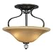 Minka Lavery Grahmton Lathan Bronze SemiFlush 4482-167B