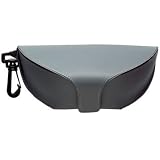 GREY PLASTIC SPORT CASE WITH VELCRO SEAL ANDBELT CLIP