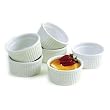 Norpro Set Of 6 Porcelain Ramekins 1/2 Cup NEW