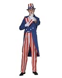 Uncle Sam Adult Large Patriotic Costume