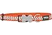 Red Dingo Reflective Ziggy Dog Collar, Medium-Large, Orange