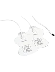 Health and Beauty: Omron Electrotherapy Large Long Life Pads, White - Omron