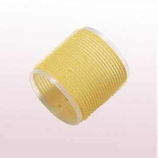 Styling-Haftwickler, 12 Stck. 63 mm gelb