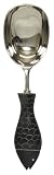 Decorative Ice Scoop with Black Fish Shaped Resin Handle