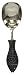 Decorative Ice Scoop with Black Fish Shaped Resin Handle