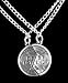 Best Friends Coin Necklace - 2 pendants with 2 chains. BFF - Best Friends 2-piece (Break Apart Best Friend Charm) Silver Tone Charm Two 20