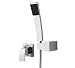 Price Pfister 016-2DFK Kenzo Shower Faucet 016-2DFK Brushed Nickel With Handshower Image