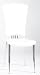 Retro Look Side Chairs with Stainless Steel Frames - Set of 6 - Tracy