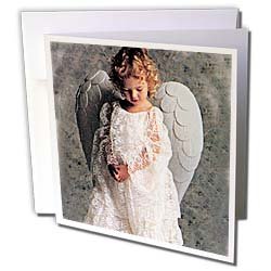 Angels - Angel Victorian Style - Greeting Cards-12 Greeting Cards with envelopes