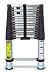 Industrial Grade 2KFG2 Telescoping Ladder, 15 1/2 Ft, Aluminum