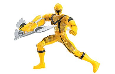 Power Ranger 13cm Crystal Act rot