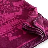 Alpaca wool throw, 'Moche Warrior'