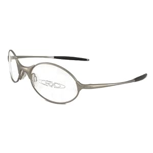 Oakley Prescription Opthalmic Optical Frames, E-Wire 2.0 Light Silver