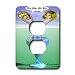Londons Times Funny Panel Hollywood Cartoons - Robert Redford Barbara Streisand The Way We Stir Spooning - Light Switch Covers - 2 plug outlet cover Image