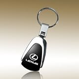 Lexus Black Tear Drop Key Chain