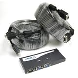 CABLES TO GO 2-PORT VGA SPLITTER W/(2) 100FT VGA CBLS