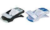 Review Durable  / Durable Telindex Desk black card file supplied with 500 pre printed cards for addresses, fax numbers etc, EACH