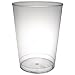 Northwest Enterprises N102521 Partyware Plastic Tumbler, 10-Ounce Capacity, Clear (20 Packs of 25)