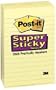 3M 660 4x6" Yellow 5/pk Supersticky Lined Notepad