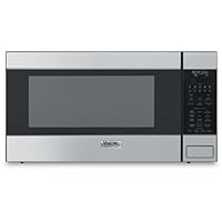 Viking Designer DMOS201SS 2.0 cu. ft. Countertop Microwave Oven with Instant Sensor Settings, Fast Action Keys, Defrost Programs, Add-a-Minute, Warm/Hold Feature and Child Lock