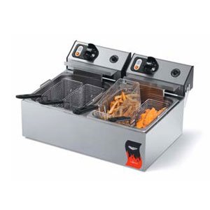 Vollrath 40707 20 lb. Countertop Fryer - Twin Pot 120V Click for Vollrath 40707 20 lb. Countertop Fryer - Twin Pot 120V