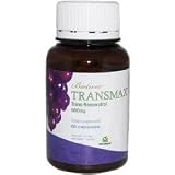Biotivia Transmax Trans-Resveratrol Dietary Supplement, Laboratory Grade, All Natural, Capsules, 60-Count Bottle