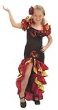 Rumba Dancing Girls Fancy Dress Costume Age 10-12