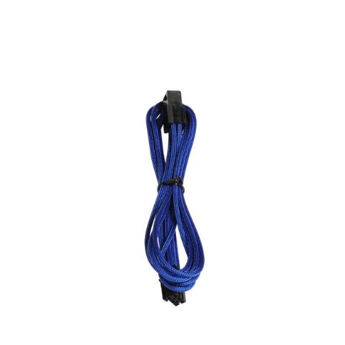 BitFenix Alchemy Multisleeve 45cm 6-Pin PCI-E Extension Cable - Blue Sleeve/Black Connector (BFA-MSC-6PEG45BK-RP)