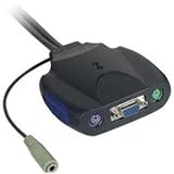 Cables To Go - 52044 - 2 Port VGA & PS/2 Micro KVM with Audio Trulink