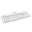 Macally USB iKeyslim Keyboard for Mac - White