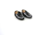 Trumpette Baby Moccasins - black