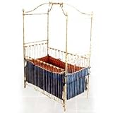 Corsican Kids 40420 Bow and Sitting Bunny Canopy Crib