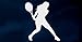 Tennis Girls Vinyl Wall Decal Sticker Art Black (18