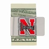 College Large Money Clip - Nebraska Cornhuskers