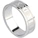 Surgical Steel ROMAN NUMERAL Ring